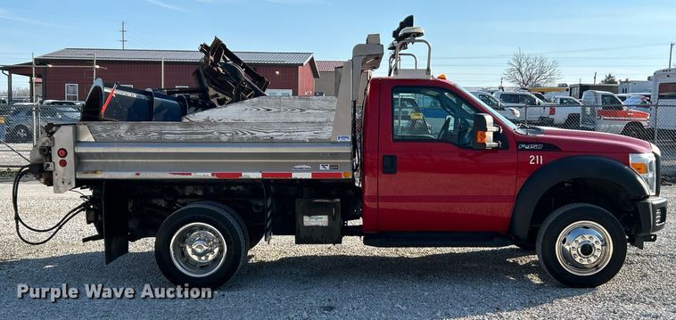 image for item EK4113 2011 Ford F450 Super Duty XL dump truck