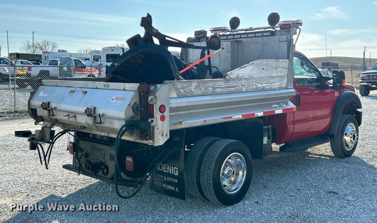 image for item EK4113 2011 Ford F450 Super Duty XL dump truck