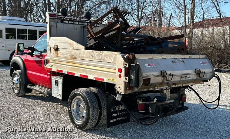 image for item EK4113 2011 Ford F450 Super Duty XL dump truck