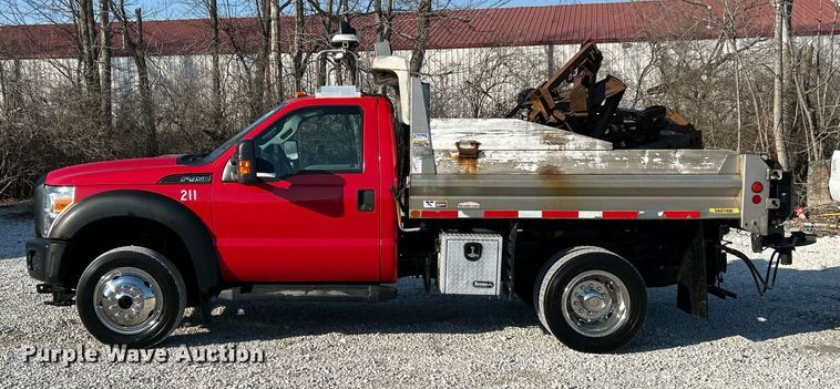 image for item EK4113 2011 Ford F450 Super Duty XL dump truck