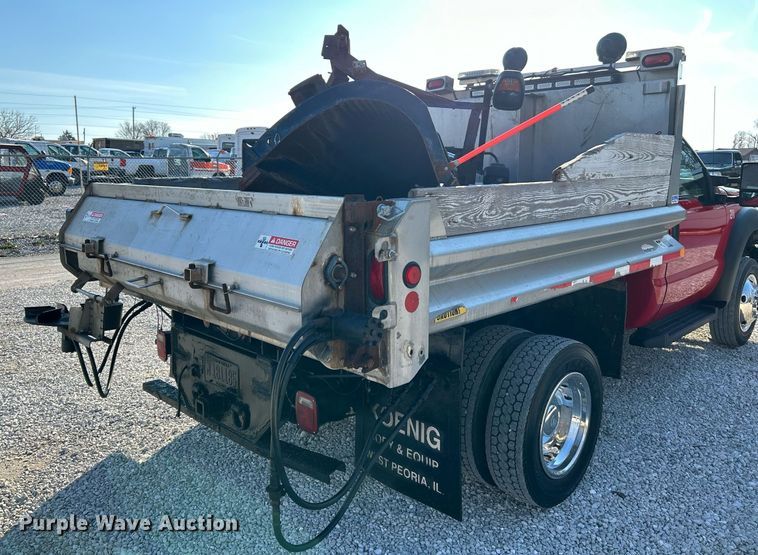 image for item EK4113 2011 Ford F450 Super Duty XL dump truck