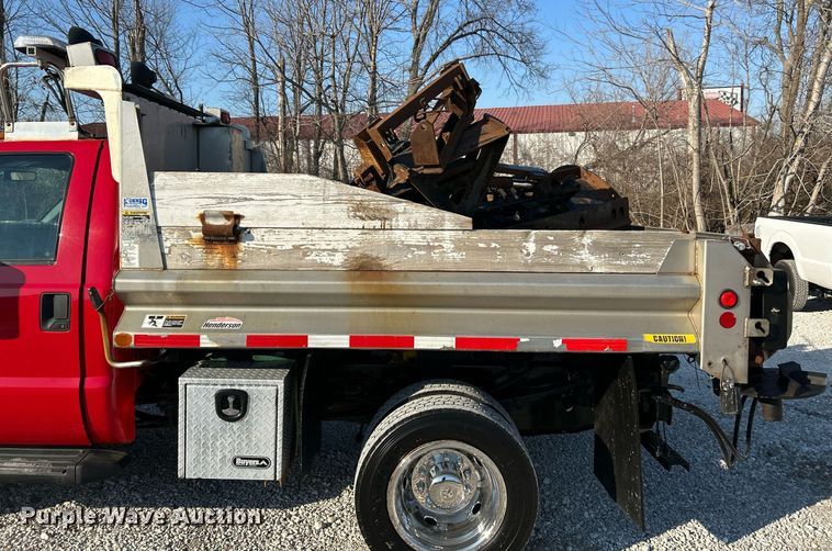 image for item EK4113 2011 Ford F450 Super Duty XL dump truck