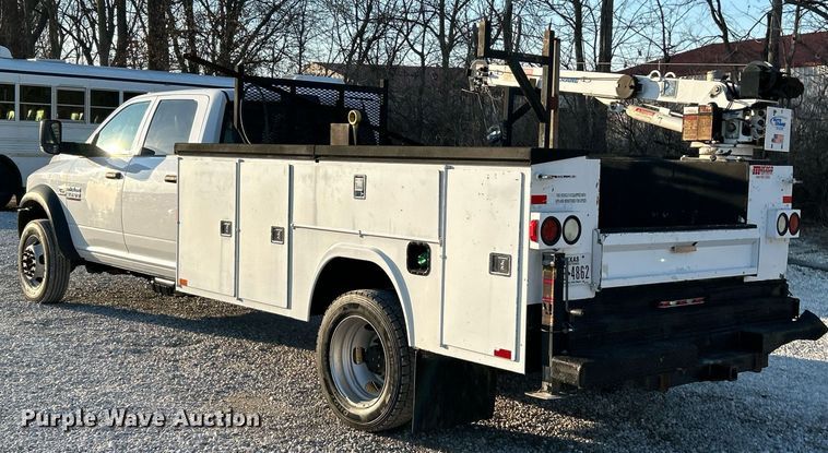 image for item EK4117 2017 Dodge  Ram 5500HD Crew Cab utility / service truck