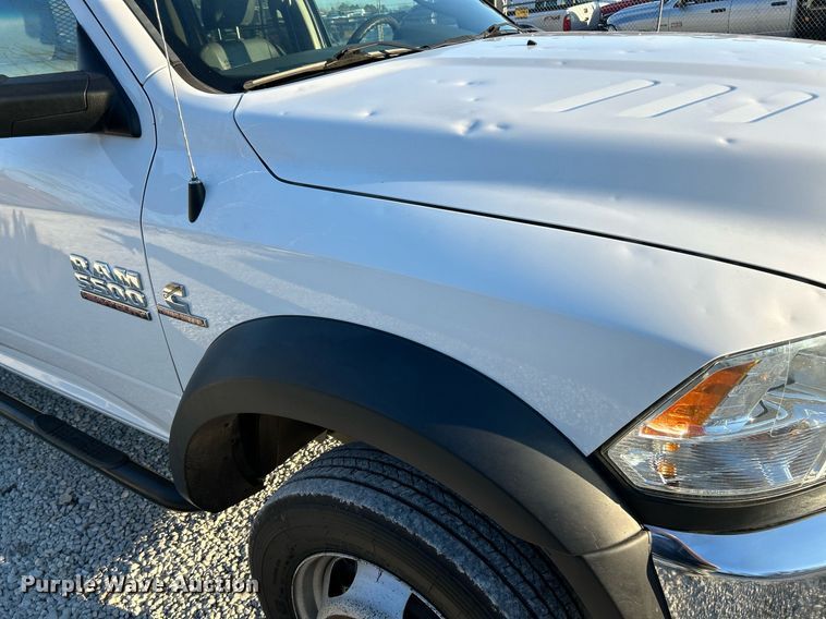 image for item EK4117 2017 Dodge  Ram 5500HD Crew Cab utility / service truck