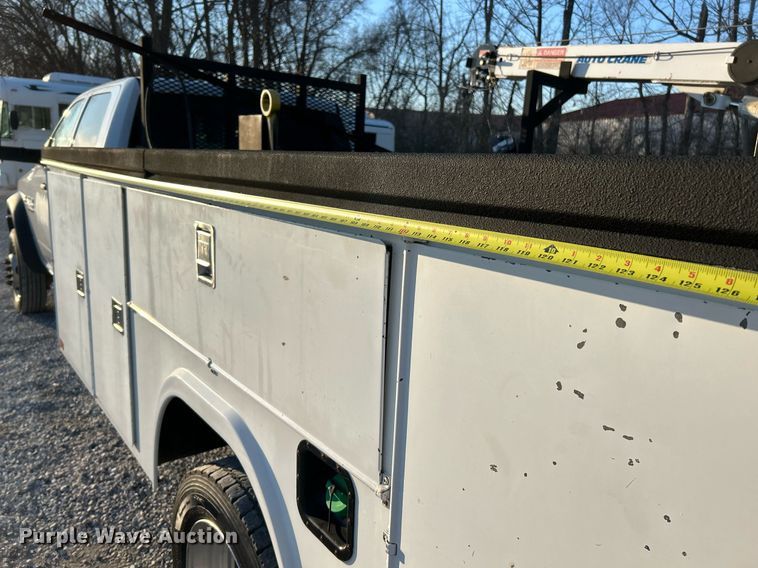 image for item EK4117 2017 Dodge  Ram 5500HD Crew Cab utility / service truck