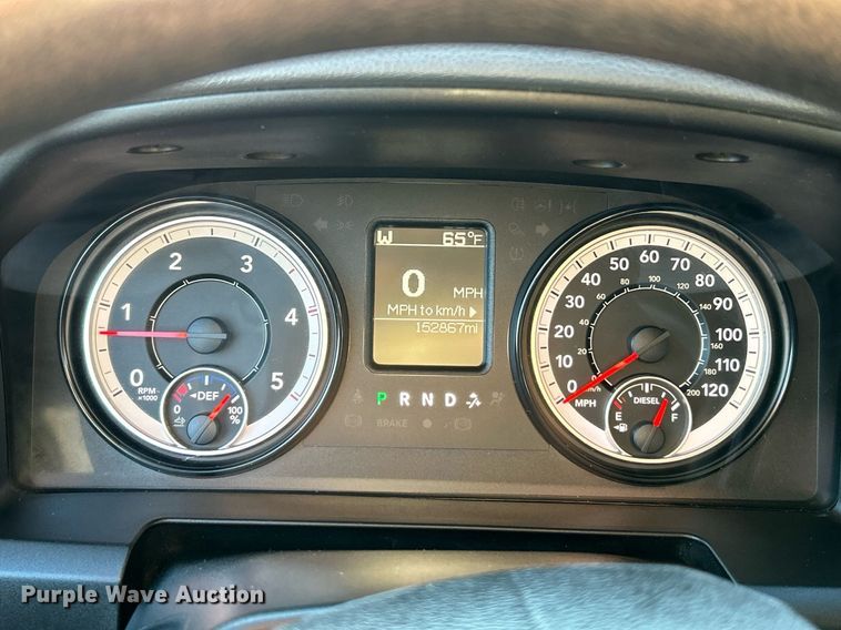 image for item EK4117 2017 Dodge  Ram 5500HD Crew Cab utility / service truck