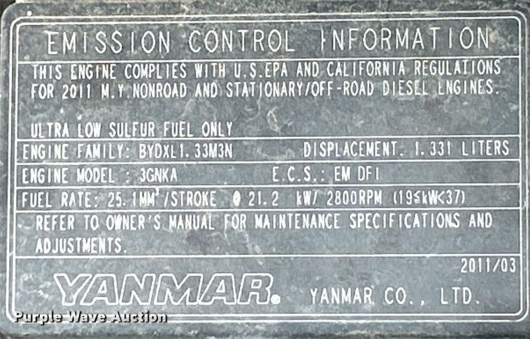 image for item EK4124 2011 John Deere 997 ZTR lawn mower