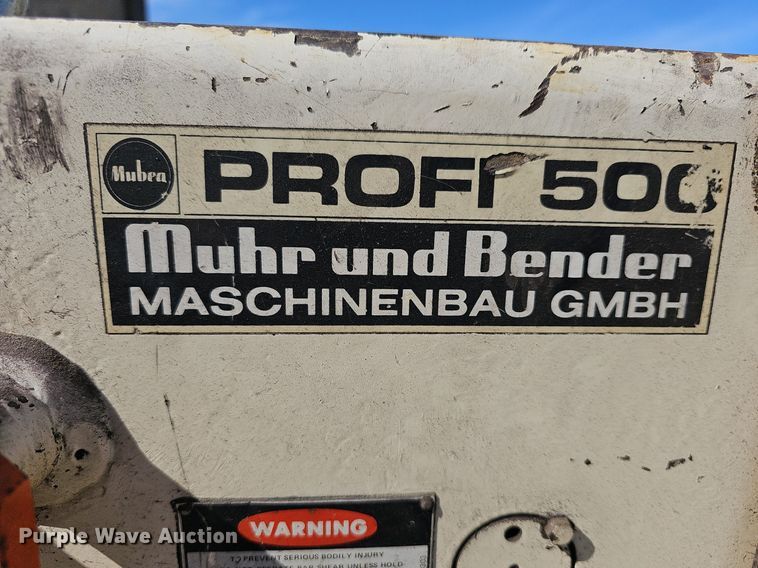 image for item EK5563 Mubea Profi 500  Ironworker