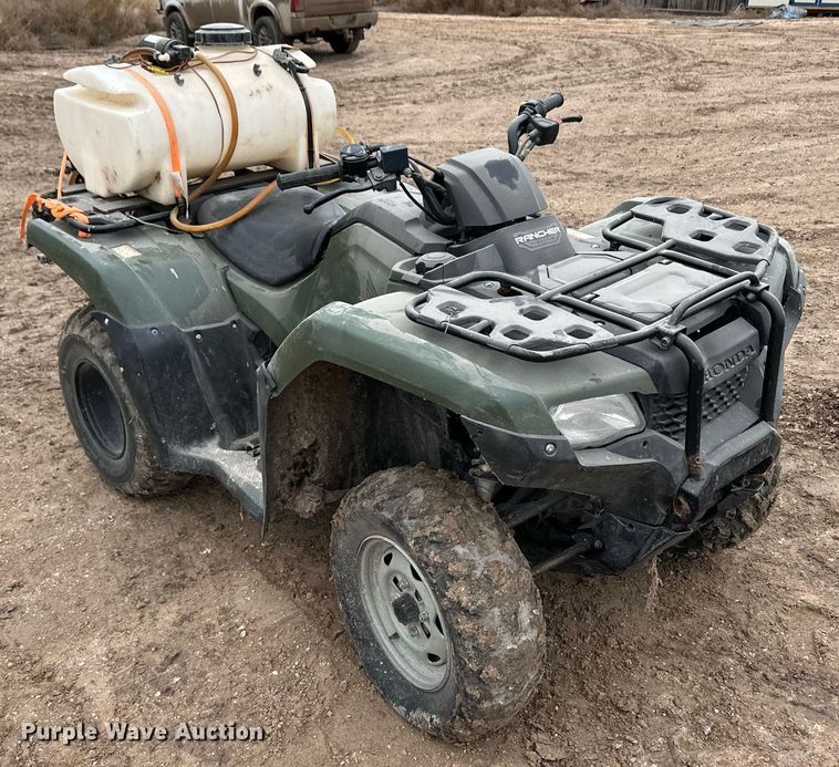 image for item EK9939 2020 Honda Rancher TRX420FM2 ATV