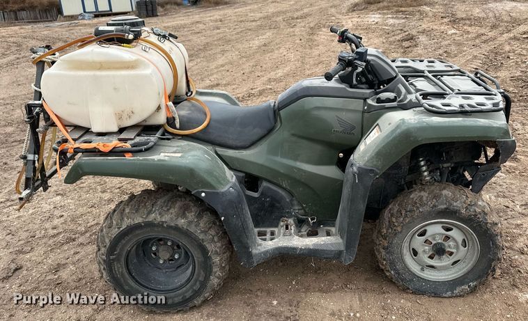 image for item EK9939 2020 Honda Rancher TRX420FM2 ATV