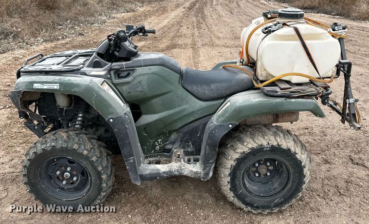 image for item EK9939 2020 Honda Rancher TRX420FM2 ATV