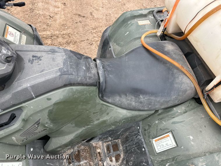 image for item EK9939 2020 Honda Rancher TRX420FM2 ATV