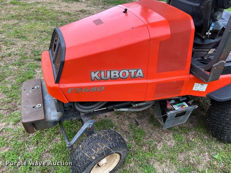 image for item KV9817 Kubota F2680E lawn mower