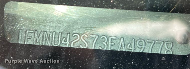 image for item KV9901 2003 Ford Excursion  SUV