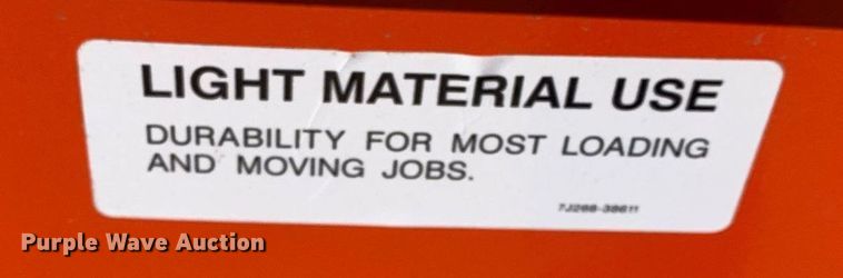 image for item KX9819 Kubota B2372 5' W loader bucket 