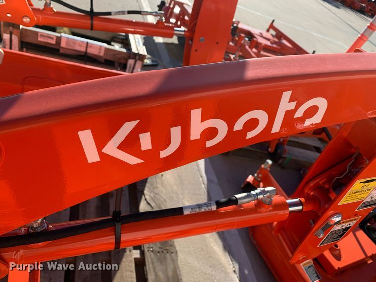 image for item KX9828 Kubota  LA344 4' W loader bucket