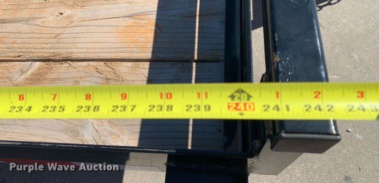 image for item KX9842 2022 Contract Manufacturer TH10-20BK4CR utility trailer