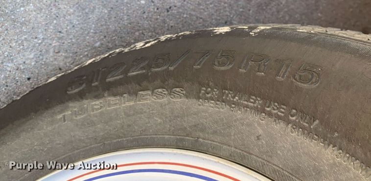 image for item KX9842 2022 Contract Manufacturer TH10-20BK4CR utility trailer