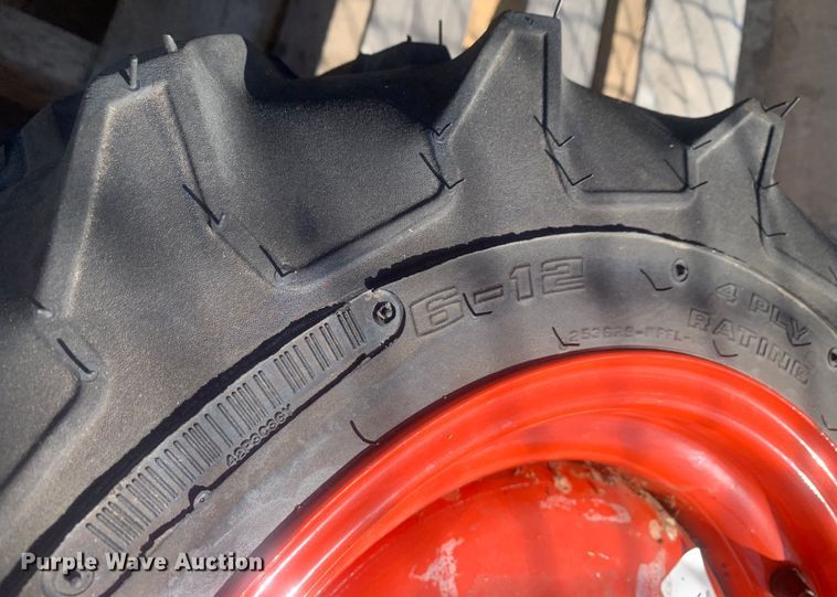 image for item KX9899 (4) Goodyear/Titan tractor tires and wheels