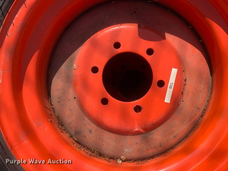 image for item KX9899 (4) Goodyear/Titan tractor tires and wheels