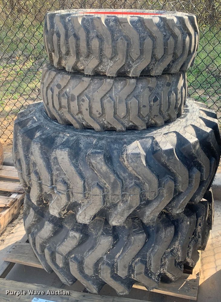 image for item KX9910 (4) Titan tractor tires and wheels