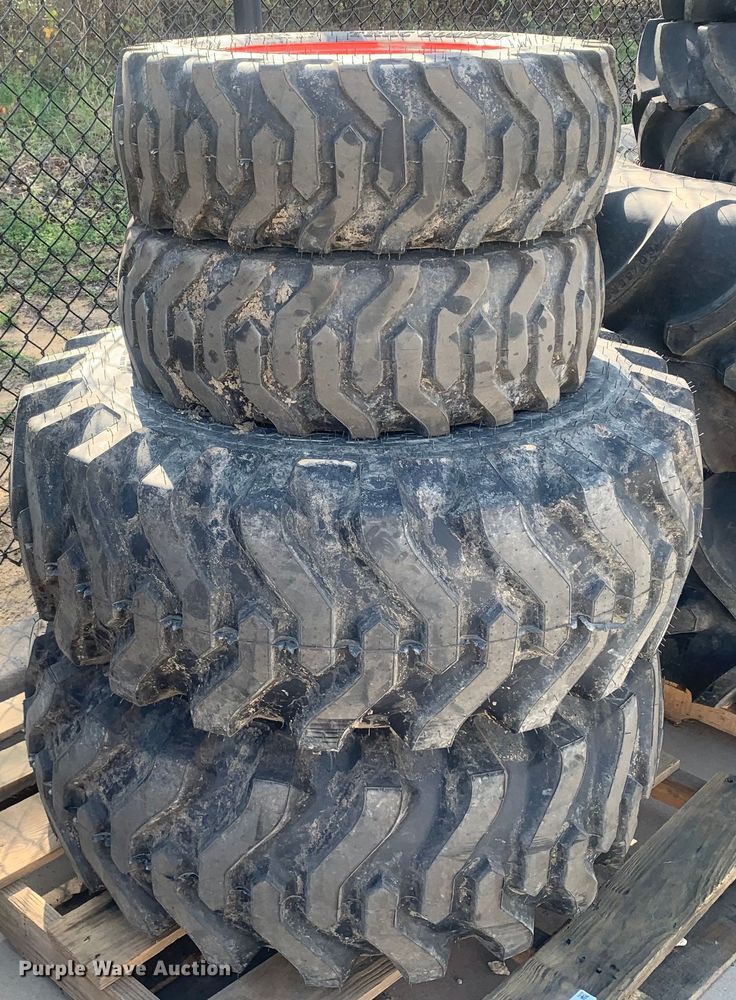 image for item KX9910 (4) Titan tractor tires and wheels