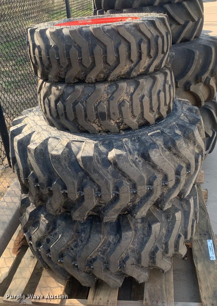 image for item KX9910 (4) Titan tractor tires and wheels