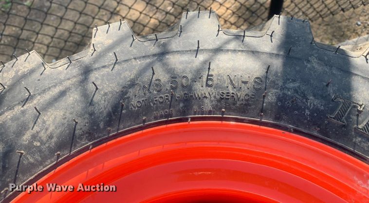 image for item KX9910 (4) Titan tractor tires and wheels