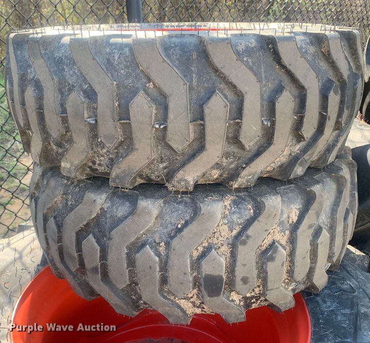 image for item KX9910 (4) Titan tractor tires and wheels