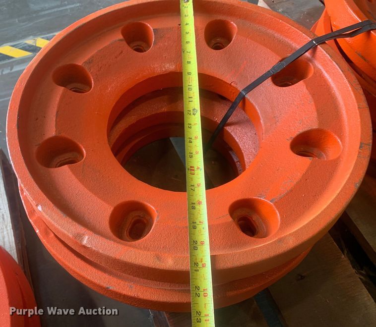 (14) Kubota tractor wheel weights in Grapevine, TX Item KX9921 for