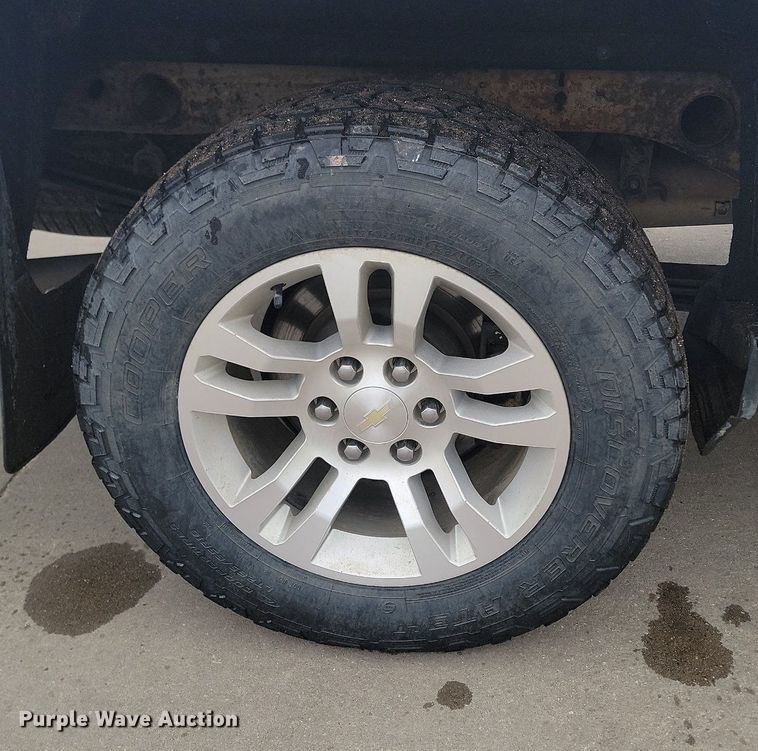 image for item LA9663 2018 Chevrolet  Silverado 1500 Double Cab pickup truck