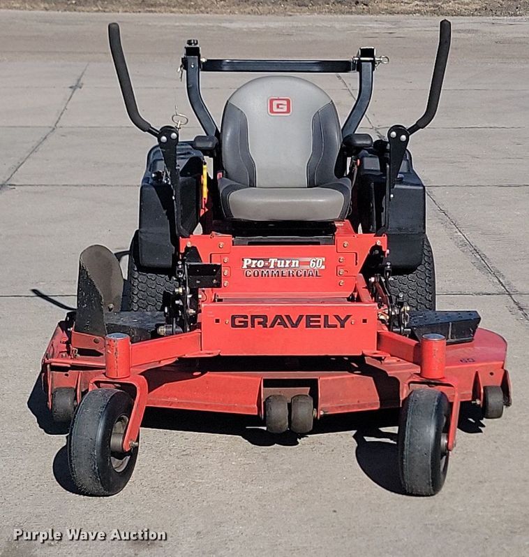 image for item LA9685 Gravely Pro-Turn 60 ZTR lawn mower