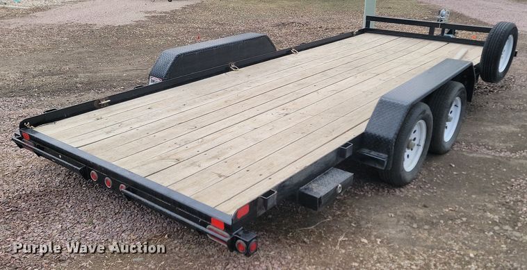 image for item LA9741 2021 Contract Manufacturing  Orange Line TH70 utility trailer