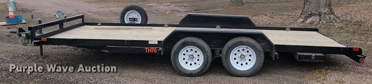 image for item LA9741 2021 Contract Manufacturing  Orange Line TH70 utility trailer