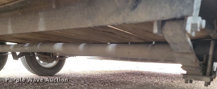 image for item LA9741 2021 Contract Manufacturing  Orange Line TH70 utility trailer