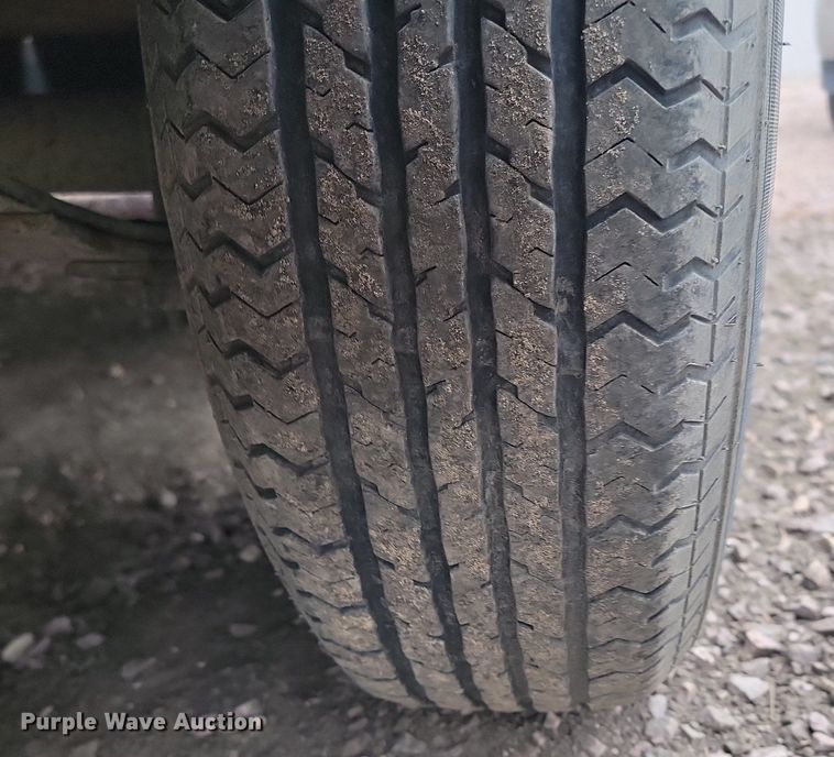 image for item LA9741 2021 Contract Manufacturing  Orange Line TH70 utility trailer