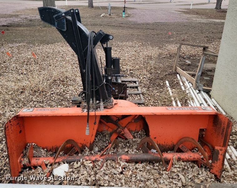 image for item LA9743 Kubota  L2195A 6' W snow blower
