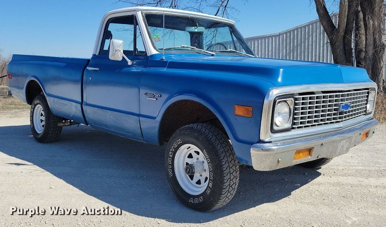 image for item LC9851 1971 Chevrolet  K10 pickup truck
