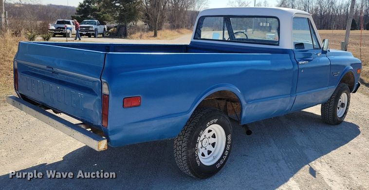image for item LC9851 1971 Chevrolet  K10 pickup truck