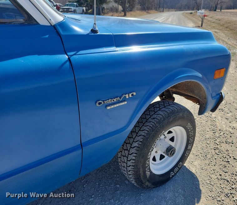 image for item LC9851 1971 Chevrolet  K10 pickup truck