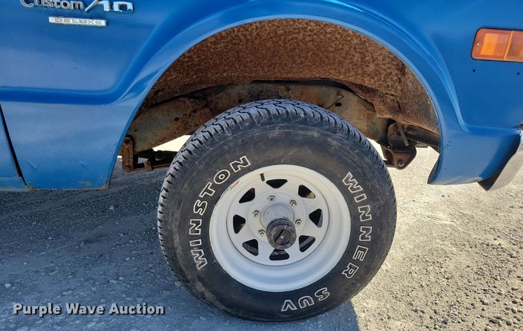 image for item LC9851 1971 Chevrolet  K10 pickup truck