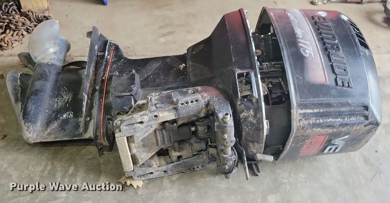 image for item LC9857 Evinrude Intruder 175 boat engine