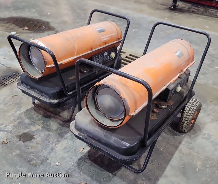 image for item LC9859 (2) Dayton shop heaters