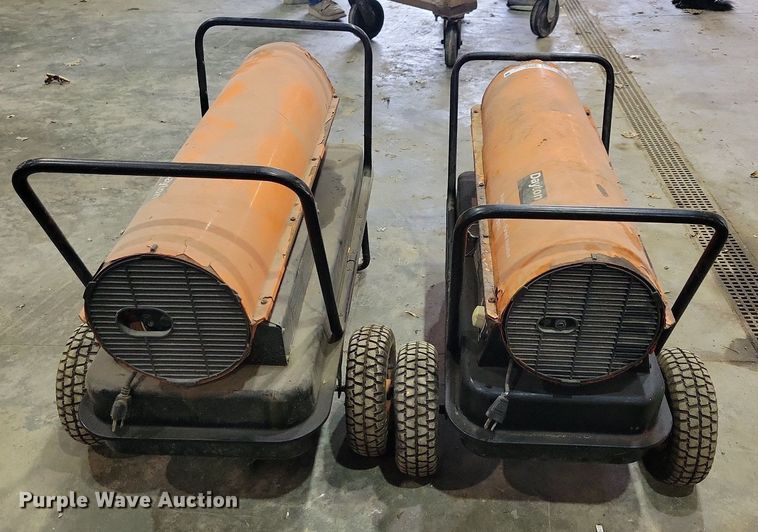 image for item LC9859 (2) Dayton shop heaters