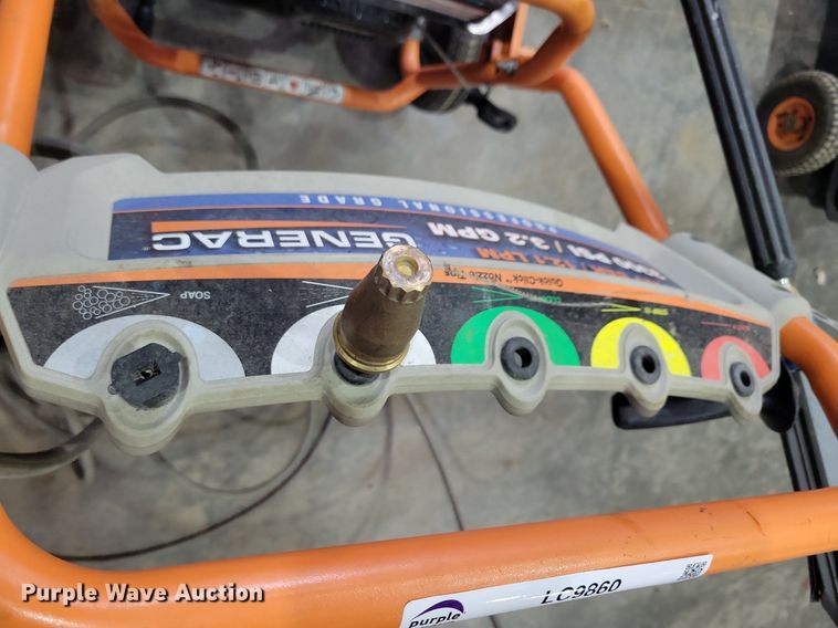 image for item LC9860 Generac Professional Grade pressure washer