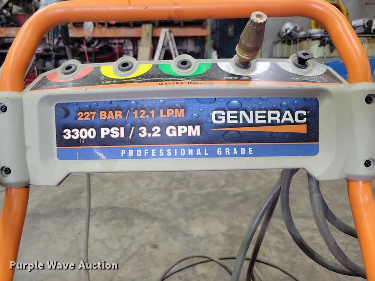 image for item LC9860 Generac Professional Grade pressure washer