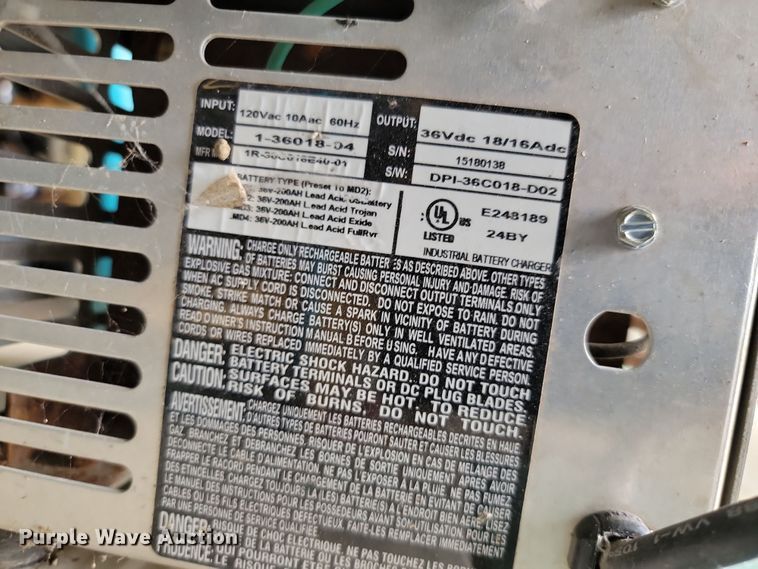 image for item LD9113 Tennant 530E floor scrubber