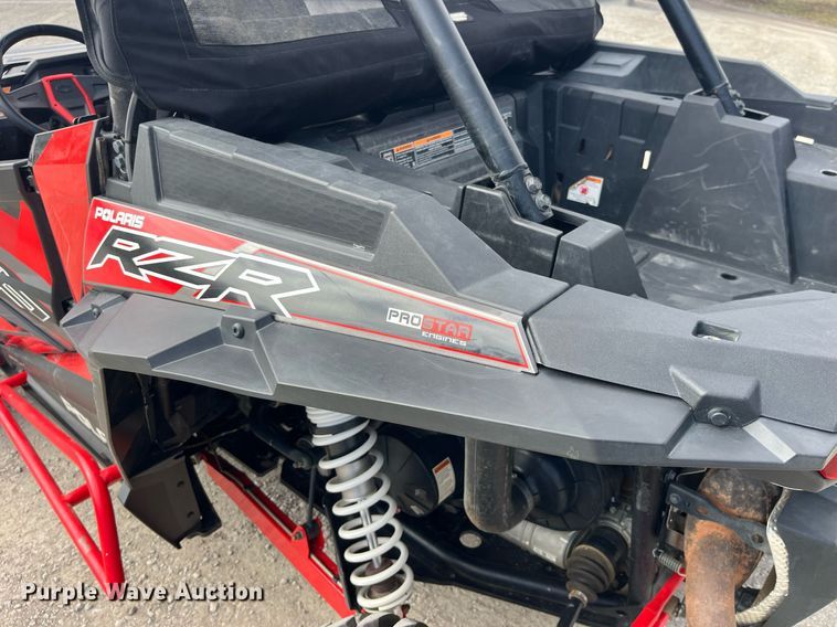 image for item LE9005 2017 Polaris RZR H.O. 1000 utility vehicle