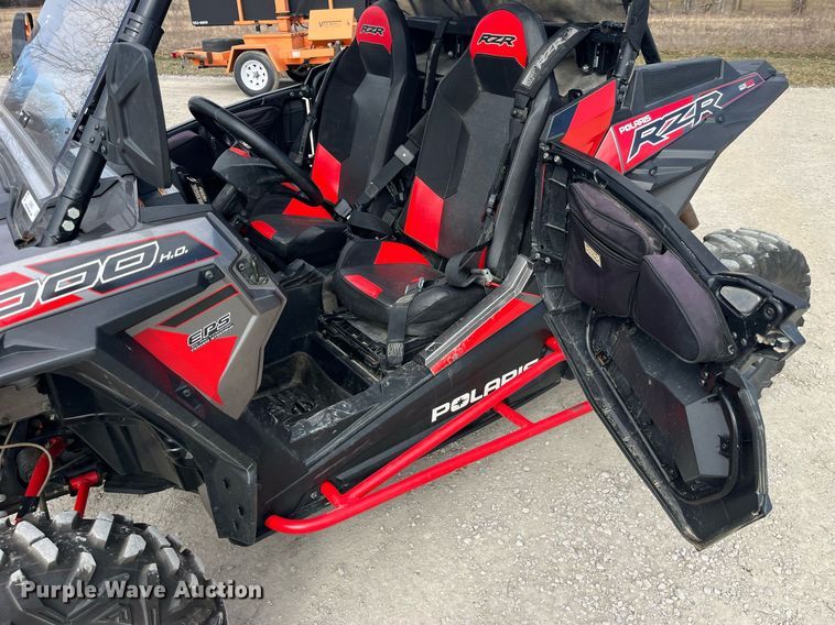 image for item LE9005 2017 Polaris RZR H.O. 1000 utility vehicle