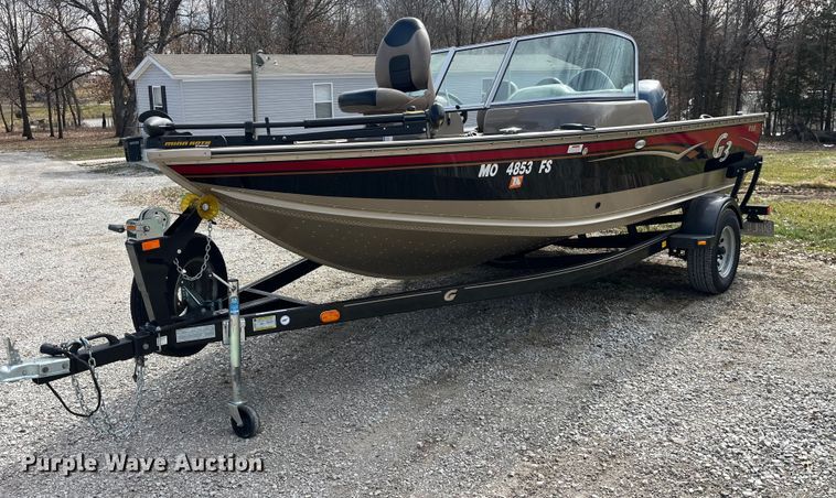 image for item LE9010 2011 G3 Angler V172F boat